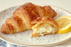 Lemon Cheesecake Creme Brulee Croissants